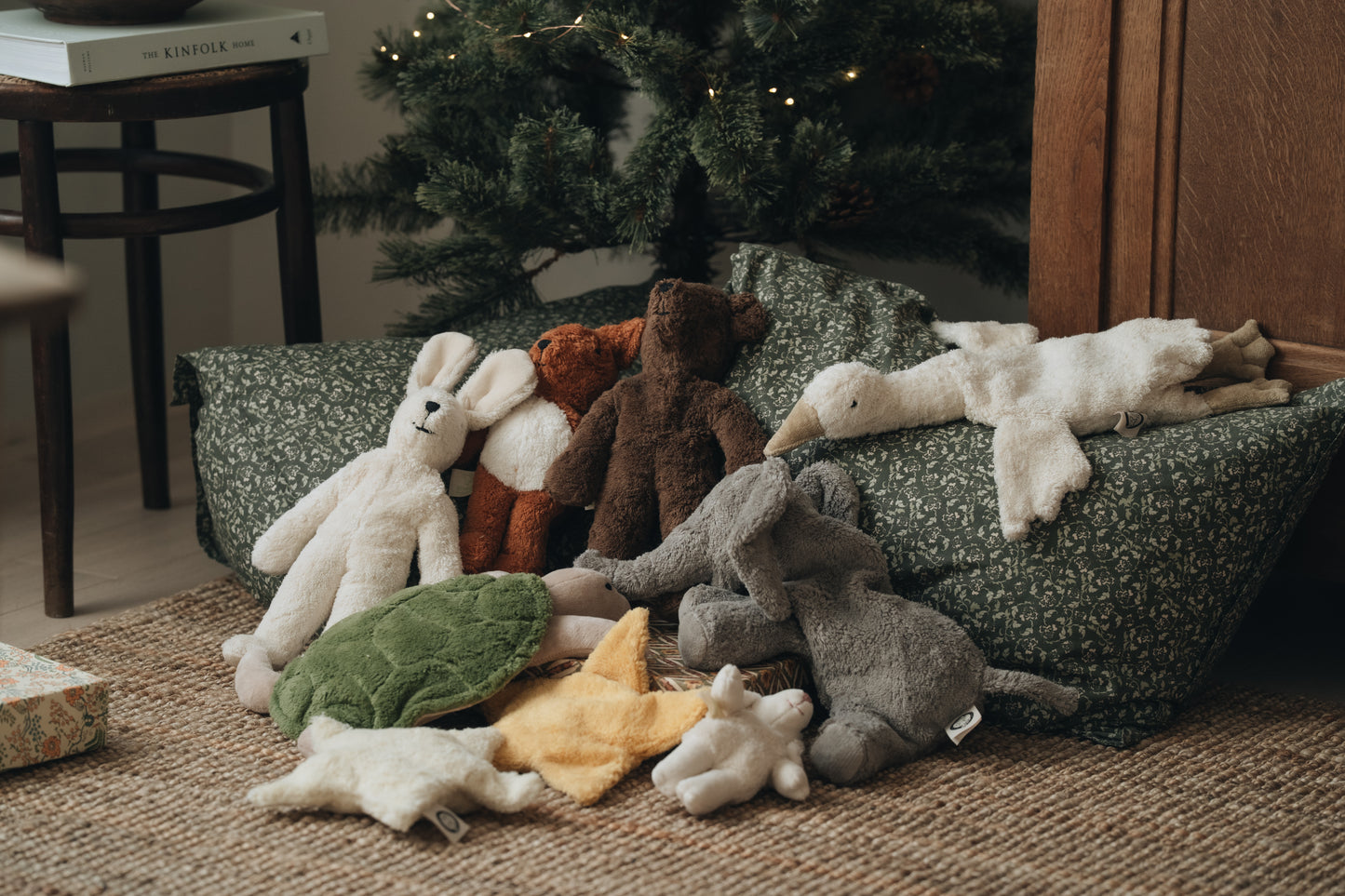 Cuddly Animal Turtle large | fir green