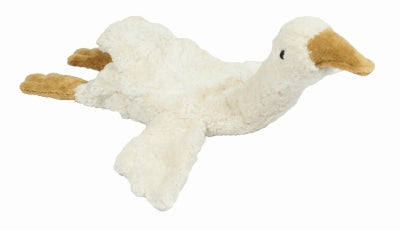Cuddly animal Goose small / white