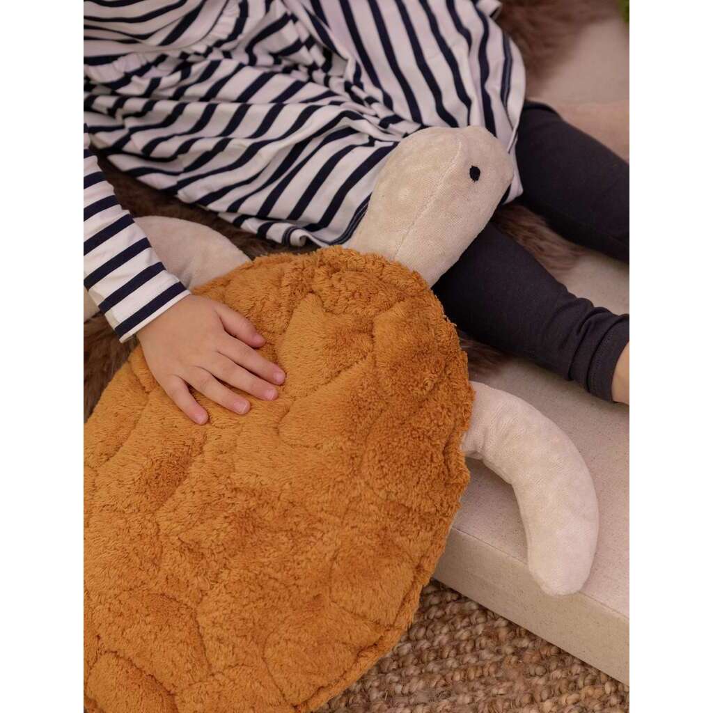 Cuddly Animal Turtle large | rust