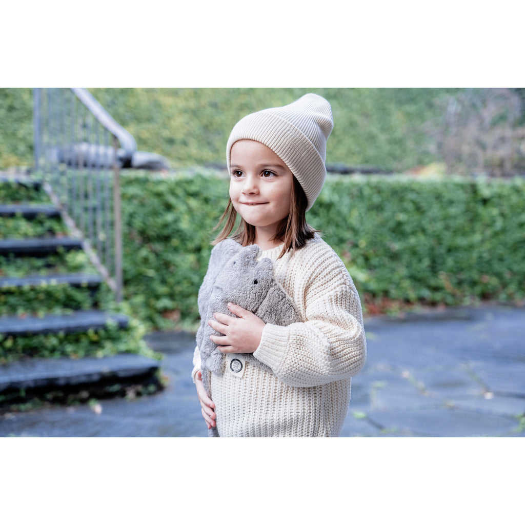 Cuddly Animal Manta small | grey