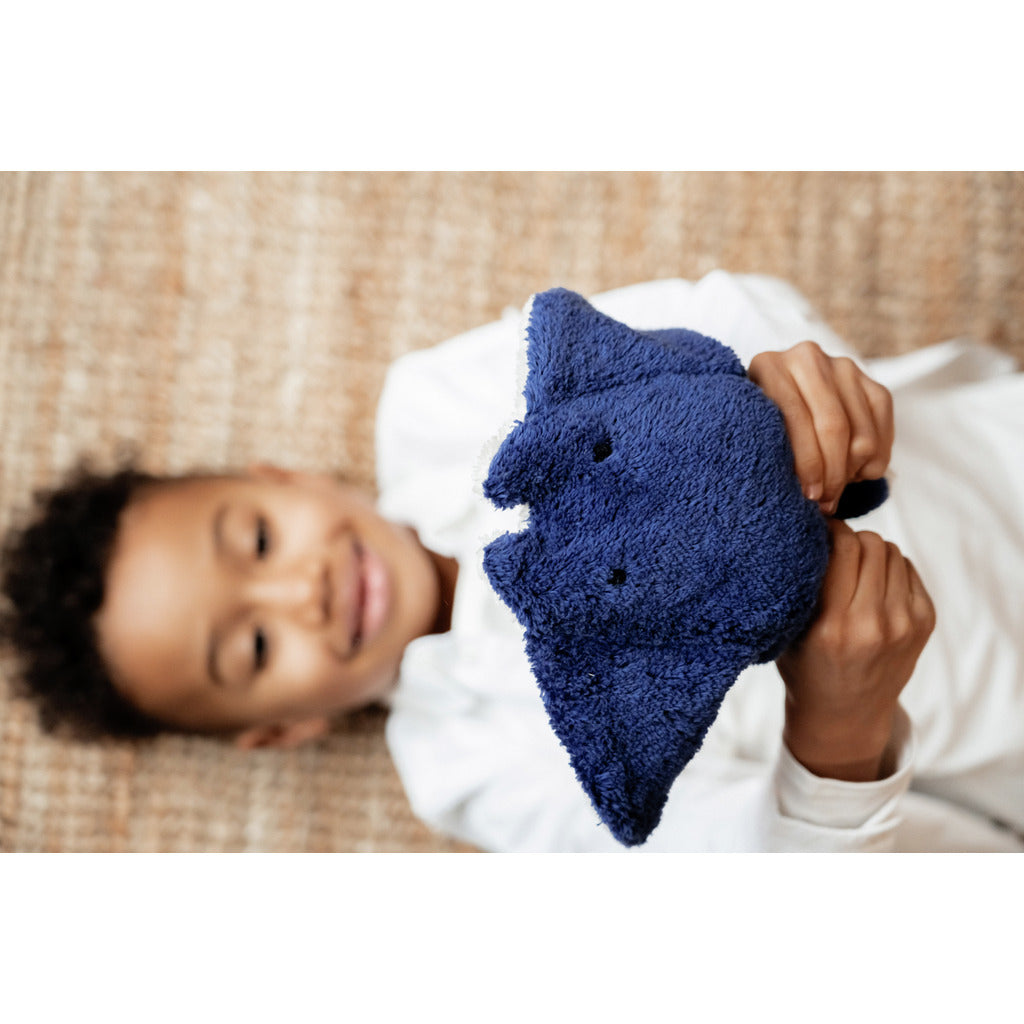 Cuddly Animal Manta small | blue
