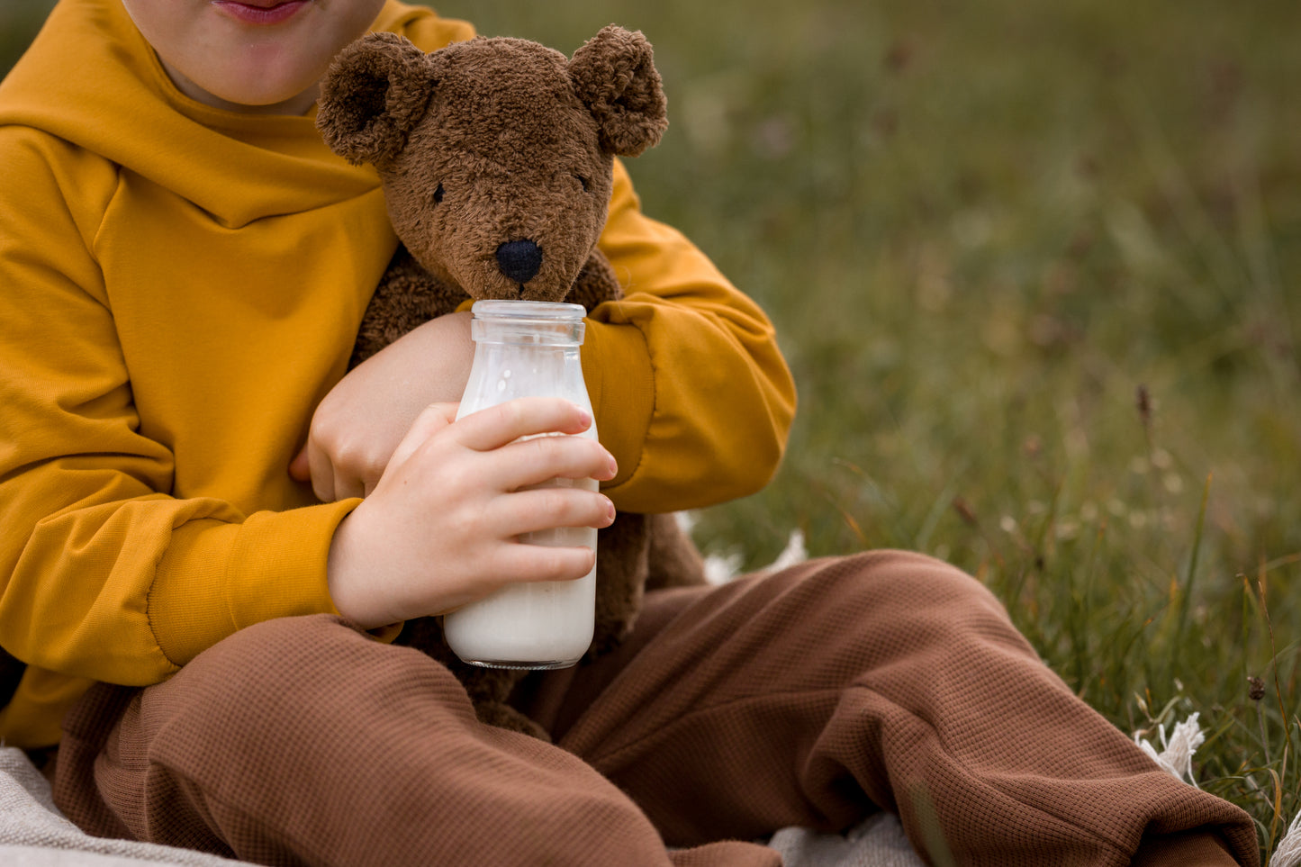 Floppy Animal Bear small / brown