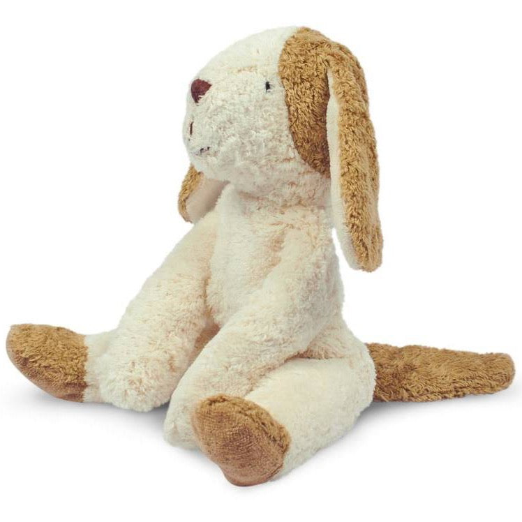 Floppy animal Dog white & beige /small