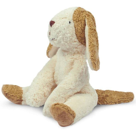 Floppy animal Dog white & beige /small