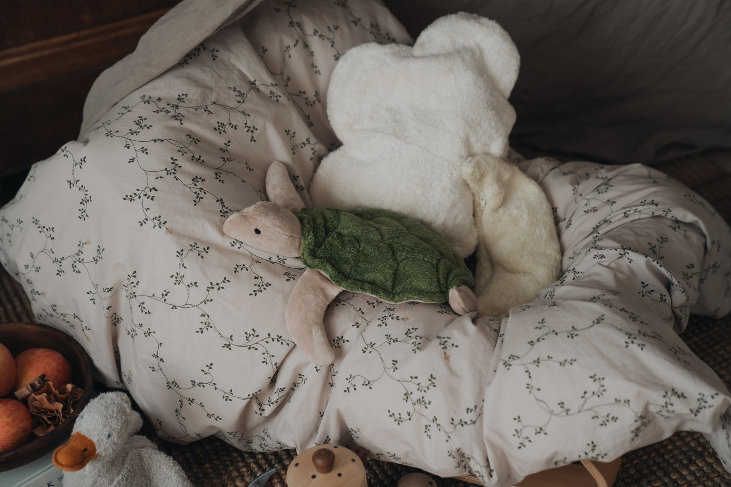 Cuddly Animal Turtle (S) fir green｜SENGER Naturwelt – SENGER