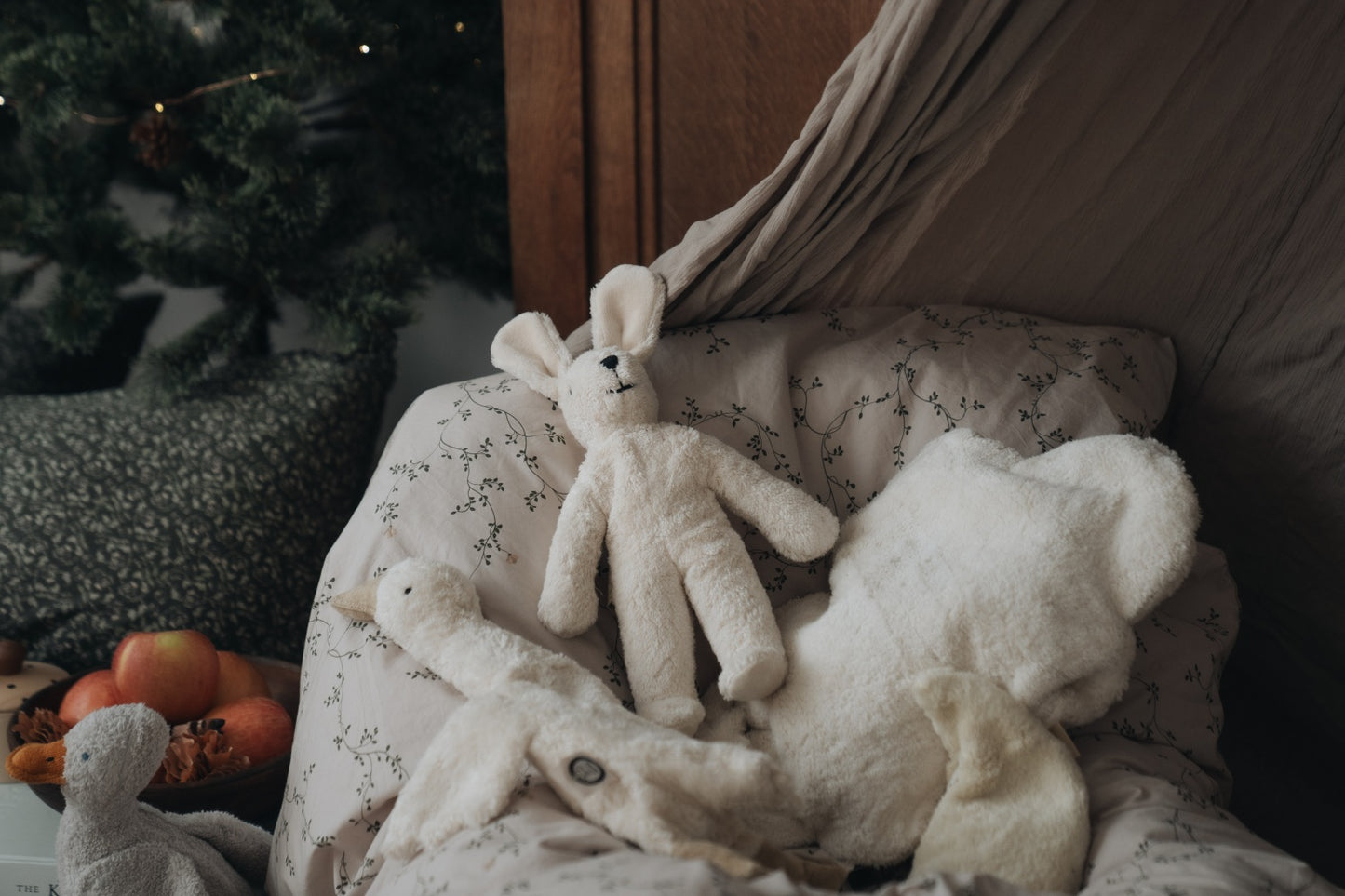 Floppy Animal Rabbit small / white