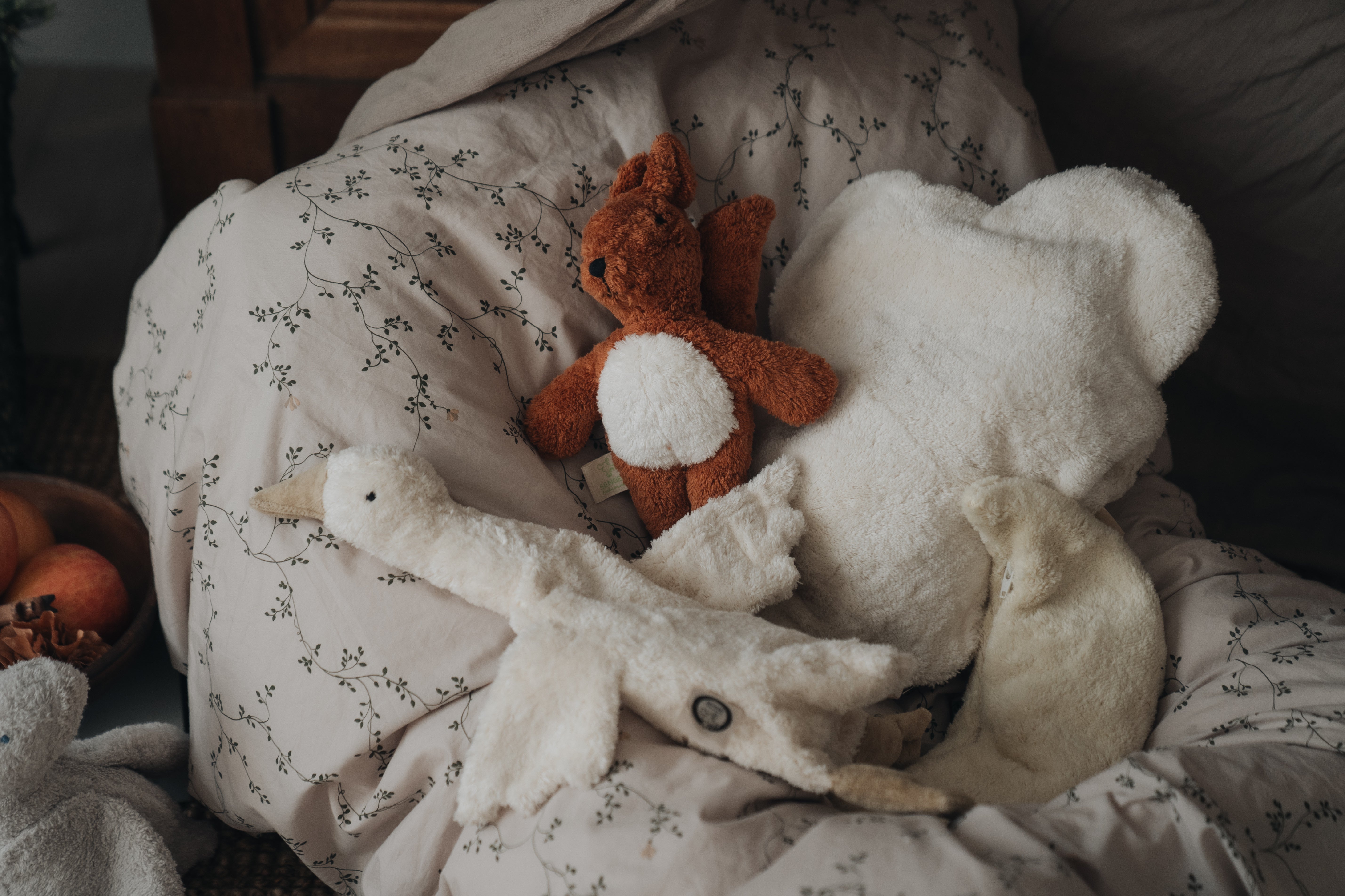 Cuddly Animal Cherry pit Moon｜SENGER Naturwelt – SENGER Naturwelt