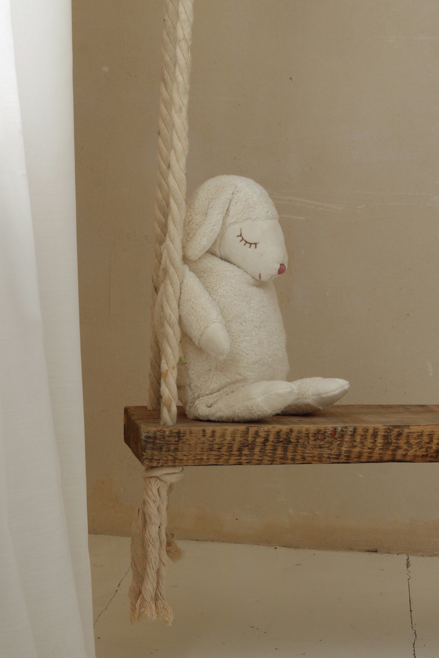 Cuddly Animal Sheep large / white