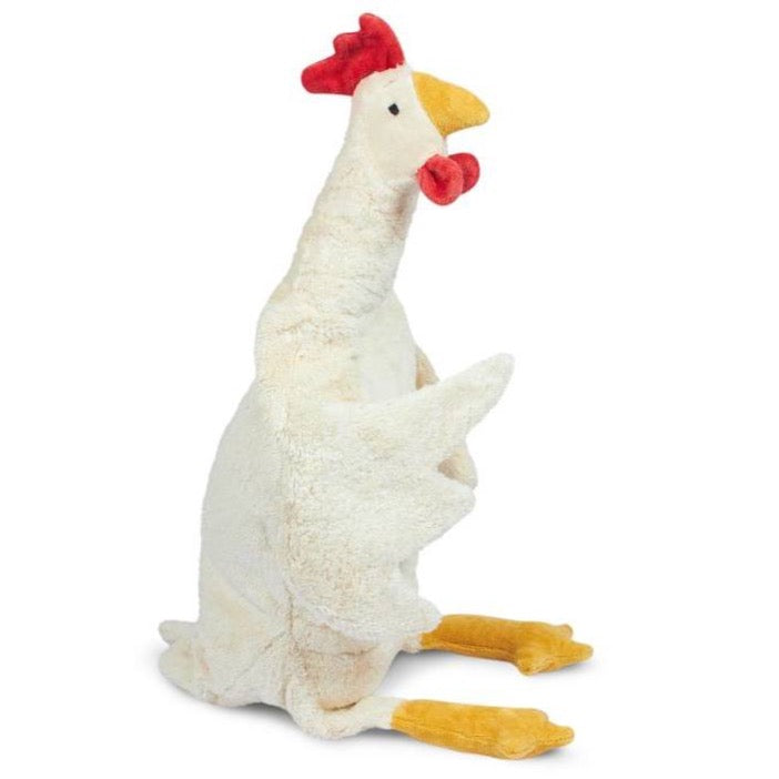 Cuddly Animal Chicken large / white