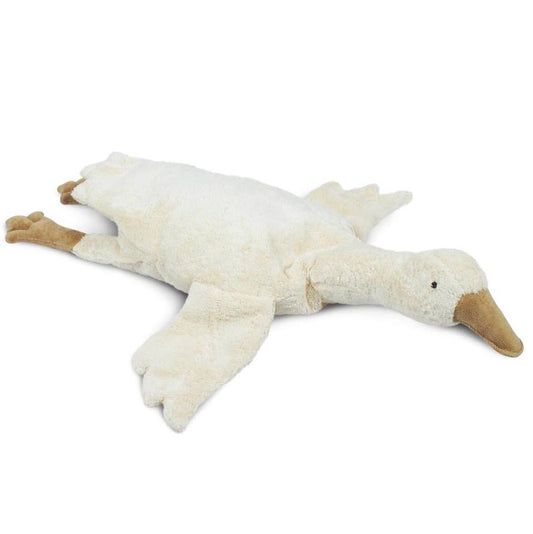 Cuddly Animal Goose large / white