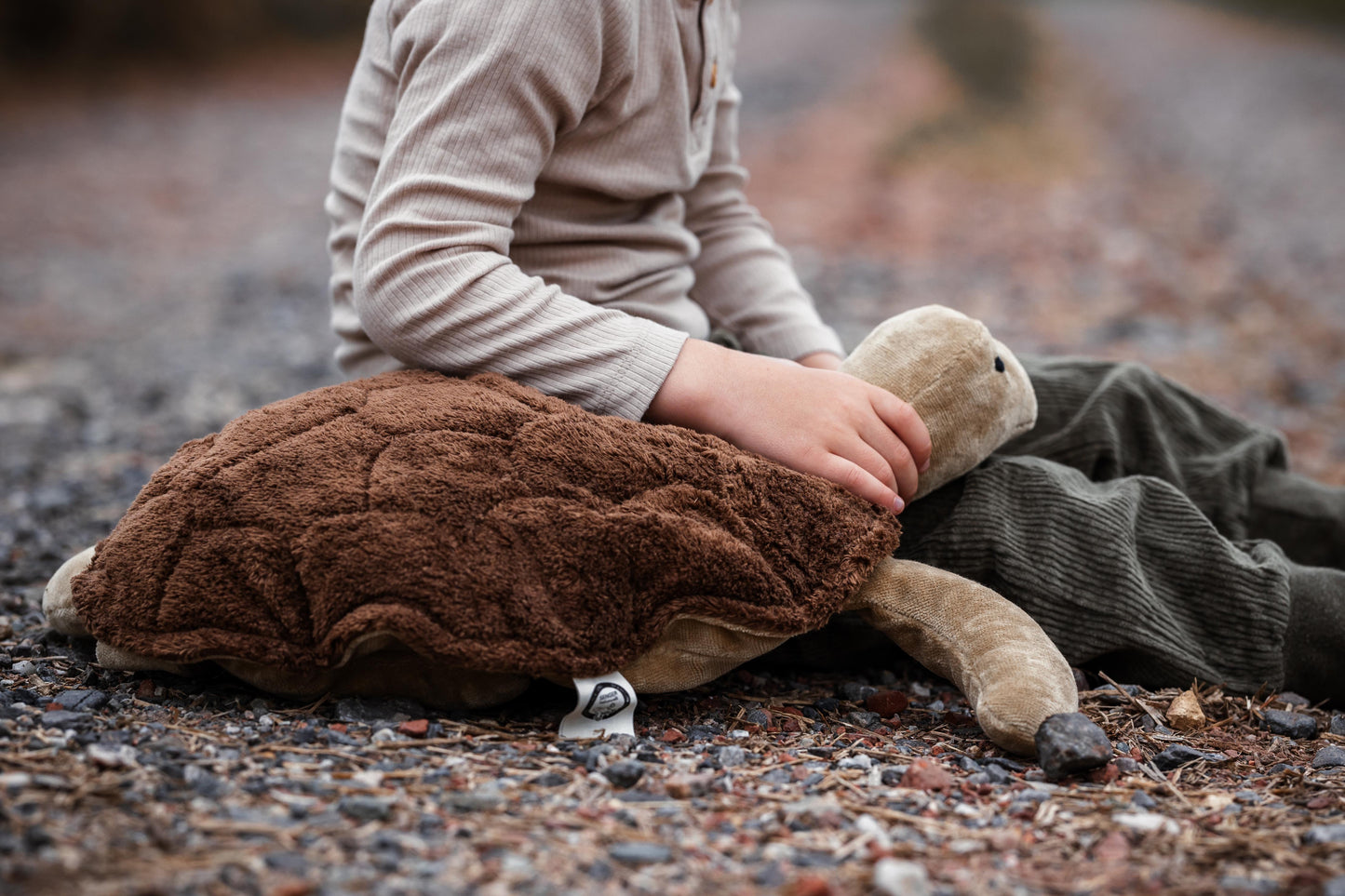 Cuddly Animal Turtle large | brown