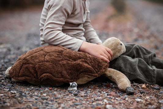 Cuddly Animal Turtle large | brown