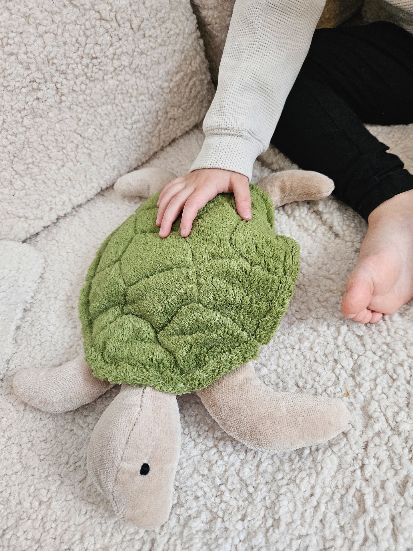 Cuddly Animal Turtle large | fir green