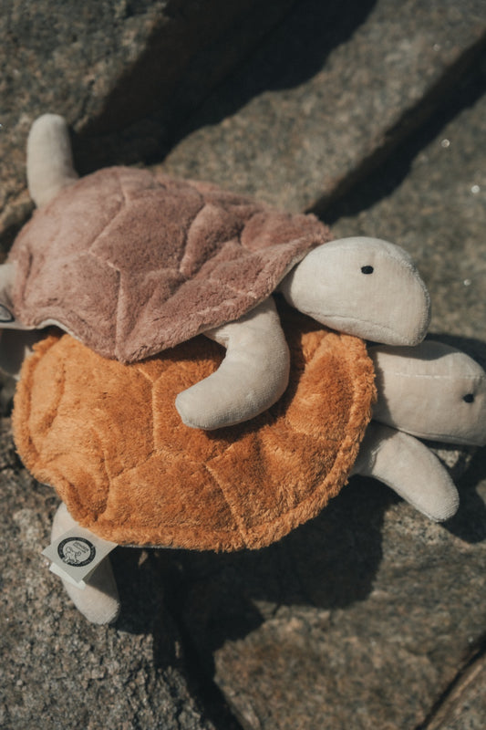 Cuddly Animal Turtle small | rust 