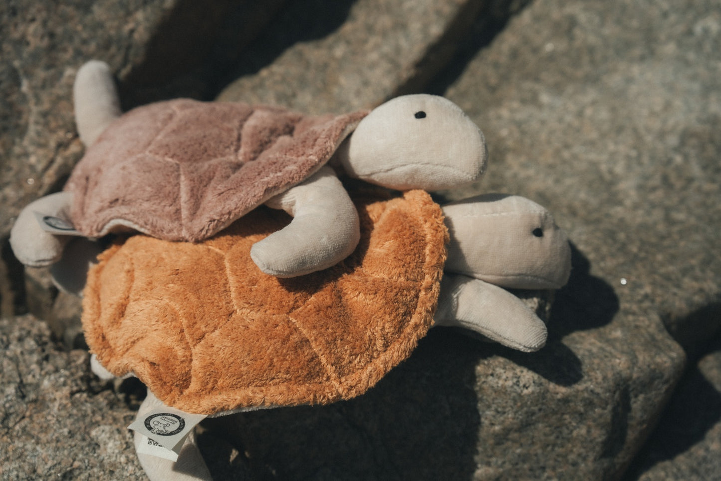 Cuddly Animal Turtle small | rosewood