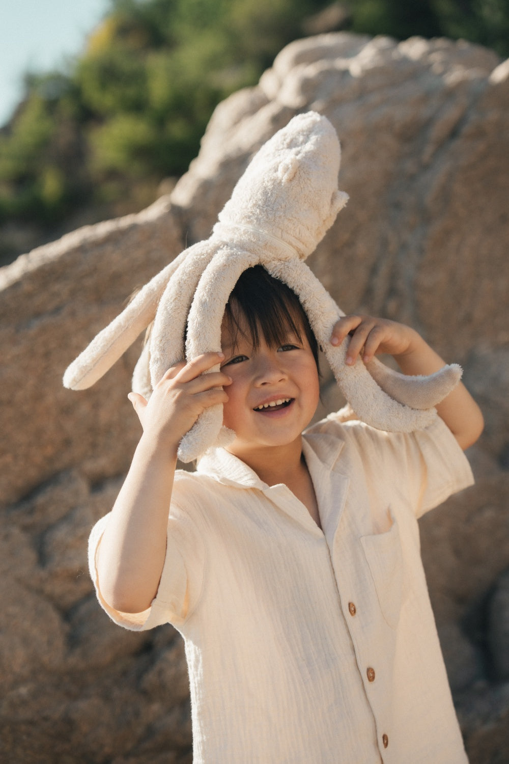 Cuddly Animal Octopus small | powder