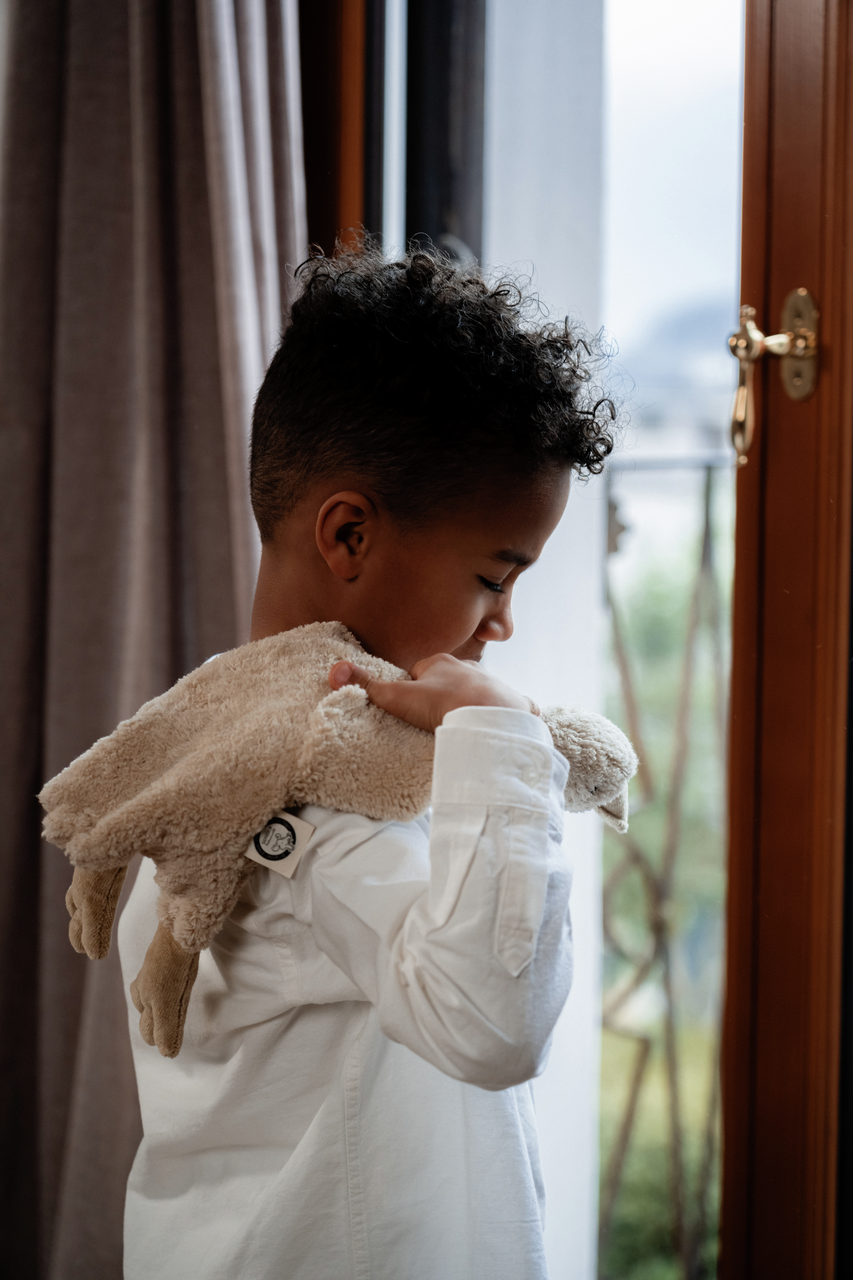 Cuddly Animal Goose small | linen